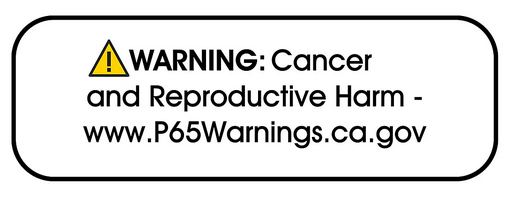 Prop 65 Warning